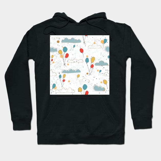 Air Balloons Hoodie by Creative Meadows